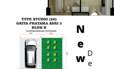 Amankan segera rumah impian Studio tipe hanya di Prambanan