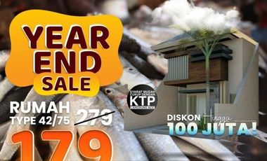 Rumah Dekat Kawasan Pemancingan Murah Hanya 179 Juta