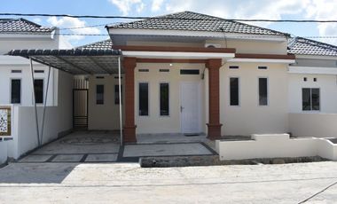 rumah cluster type 54 di pinggir jl delima kota pekanbaru