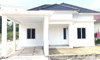 rumah cluster type 54 di pinggir jl delima kota pekanbaru