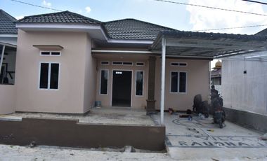 rumah cluster type 54 di pinggir jl delima kota pekanbaru