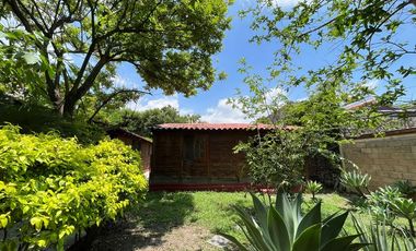 2 casas de madera de 1 nivel