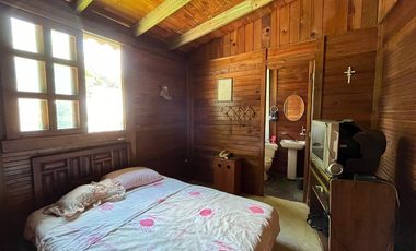 2 casas de madera de 1 nivel