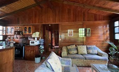 2 casas de madera de 1 nivel