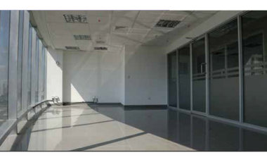 OFICINA 123M2 MANTENIMIENTO INCLUIDO TORRE ANCON, EN COSTA DEL ESTE