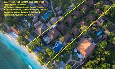 Dijual Resort & Spa [Bintang 3] Tepi Pantai &ndash; Gili Trawangan