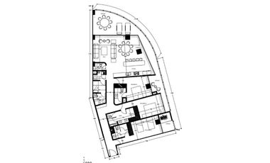 Departamento de lujo, con terraza panorámica, petfriendly en venta Cancún