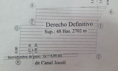 Finca en Venta en Jocolí, Lavalle - Mendoza - Oportunidad Rural 48 Hs