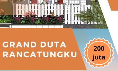 Untung puluhan juta, full furnished, free biaya SHM grand duta rancatungku