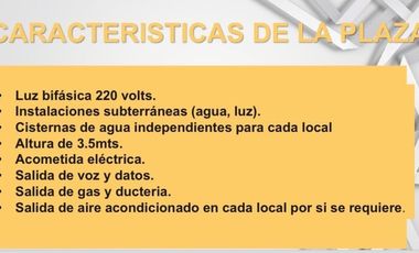 En venta locales en Plaza Sierra Morena