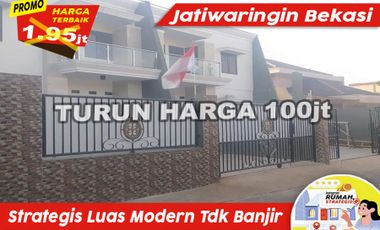 Rumah Strategis Mewah Luas Siaphuni Jatiwaringin Bekasi dkt Jakarta
