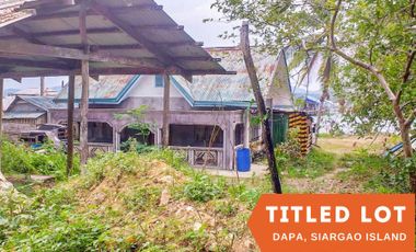 TITLED PREMIUM LOT WITH HOUSE | SIARGAO, DAPA.