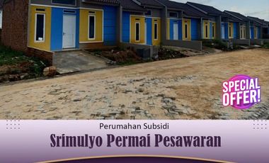 rumah subsidi 2 kamar deket kemiling