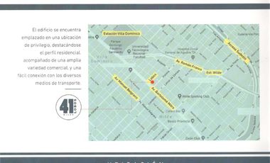 Departamento en venta en Wilde