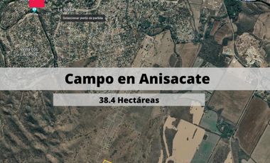 38.4 Hectáreas - Campo en Anisacate -  Sierras de Córdoba