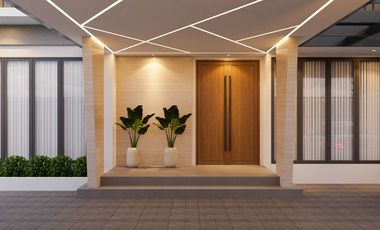 EXCLUSIVE RUMAH BEBAS DESIGN DI KOMPLEK PEMDA