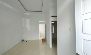 rumah minimalis di komplek nyaman dan tenang di kawasan harapan raya