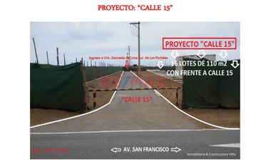 Oferta De Lotes De Chilca