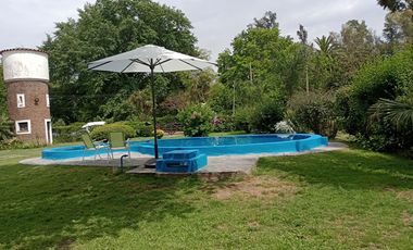 VENTA CASA QUINTA, CABAÑA, PISCINA, PARQUE, PARRILLA, COCHERA, LA REJA MORENO