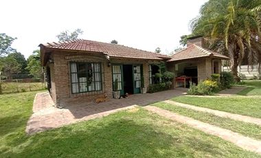 VENTA CASA QUINTA, CABAÑA, PISCINA, PARQUE, PARRILLA, COCHERA, LA REJA MORENO