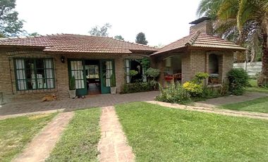 VENTA CASA QUINTA, CABAÑA, PISCINA, PARQUE, PARRILLA, COCHERA, LA REJA MORENO