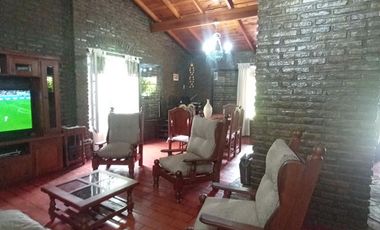 VENTA CASA QUINTA, CABAÑA, PISCINA, PARQUE, PARRILLA, COCHERA, LA REJA MORENO