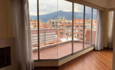 Bogotá  vendo apartamento en santa bárbara de 163 mts + terraza