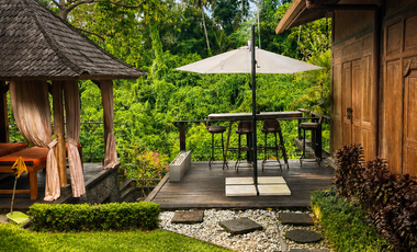Stunning Jungle and river view Leasehold Villa in Serene Ubud - Your Turn-Key Investment Opportunity