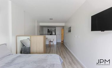 Muy luminoso Alquiler Temporario Gran Monoambiente C/balcón y Lavarropas