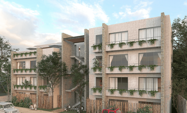 Venta departamento cerca de Av Kukulkán en Tulum