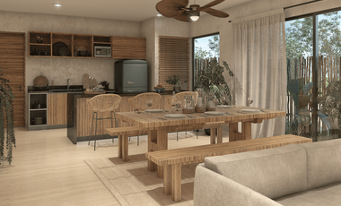 Venta departamento cerca de Av Kukulkán en Tulum