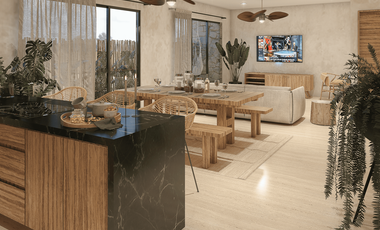 Venta departamento cerca de Av Kukulkán en Tulum