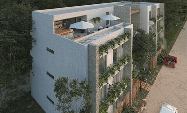 Venta departamento cerca de Av Kukulkán en Tulum