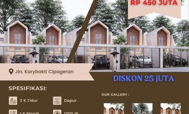 RUMAH 2 LANTAI DI DEKAT ALUN ALUN CIMAHI PROMO CUMA 400 JUTAAN