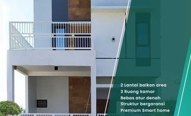 Promo Bulan Ini Rumah 2 Lantai Smarthome System dan IOT di Mojokerto