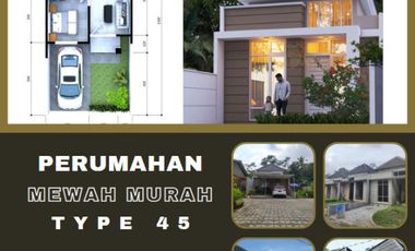 Jual Rumah Mewah Murah Type 45/86 di Kota Salatiga