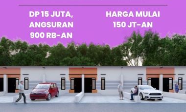 Rumah Keluarga Milenial 2 Kamar 180 jt-an Bisa KPR Dekat Jl Nangsri