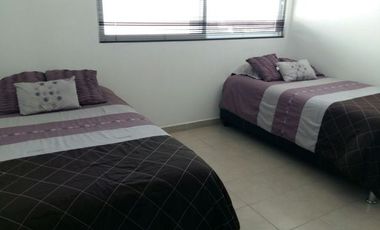 RENTA DEPARTAMENTO AMUEBLADO MILENIO III EN CONDOMINIO CON ALBERCA