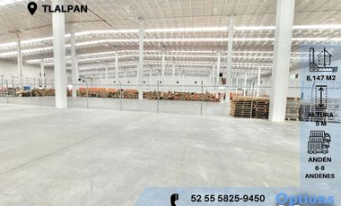 Rent of industrial property in Tlalpan