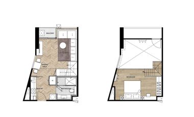 Landmark at MRTA Station - 1BR Type - B3
