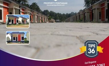 WA. 0822-5151----- (T-sel), Rumah Baru Di Sungai Raya Dalam Pontianak, Rumah Tipe 36 Pontianak