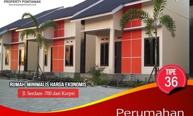 WA. 0822-5151----- (T-sel), Rumah Baru Di Sungai Raya Dalam Pontianak, Rumah Tipe 36 Pontianak
