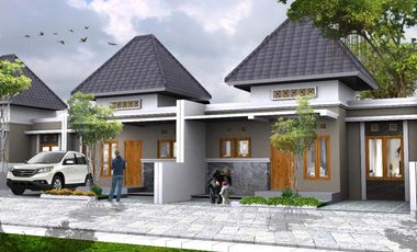 Dijual Rumah Siap Bangun Konsep Limasan Type 36 Di Prambanan