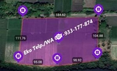 Dijual Murah Tanah Zona Industri di Gerung Lombok Barat