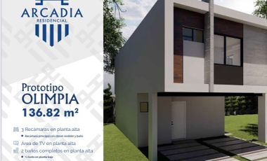 Casa PreVenta Privada Arcadia Culiacan  2,393,000  Cargam RG1