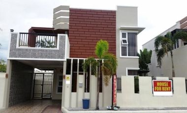 2 Storey House for Rent in Hensoville Angeles City Near Mall