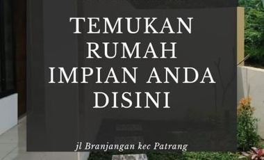 Sebuah rumah dengan desain cantik dan cozy, desain kekinian Daerah jember