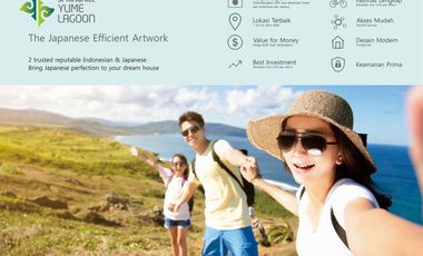 Rumah cantik design jepang springhill yume lagoon cisauk