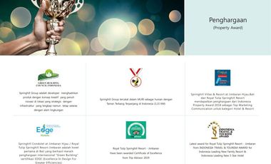 Rumah cantik design jepang springhill yume lagoon cisauk