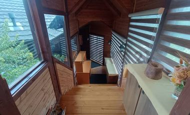 Venta casa de madera 4D + 3B + 4E, Altos de Mitrinhue, Km 21